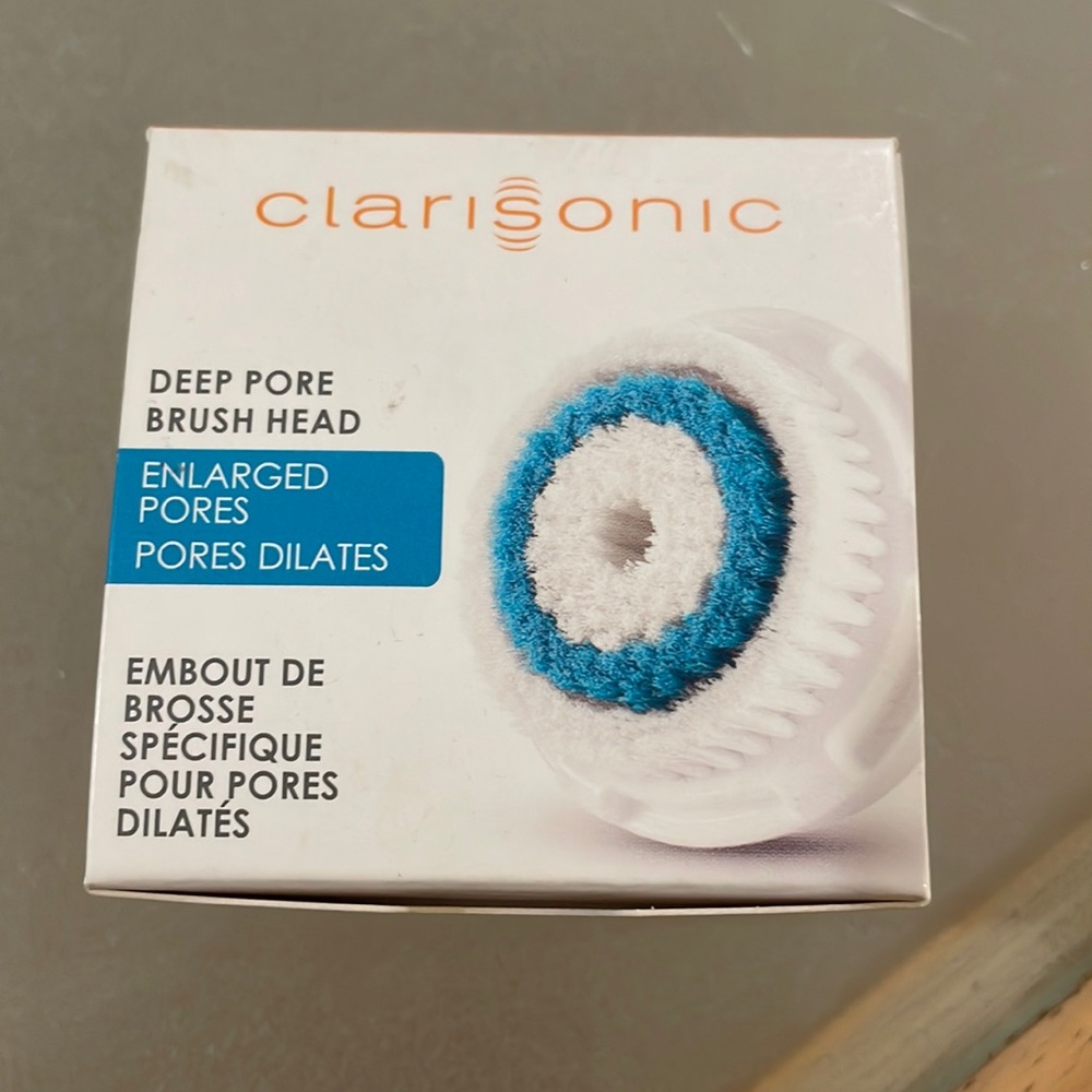 Clarisonic deep pore brush head - NEW
